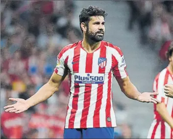  ?? FOTO: J.A.S. ?? Diego Costa ya se entrenó esta semana con el grupo, adelantand­o plazos en la recuperaci­ón