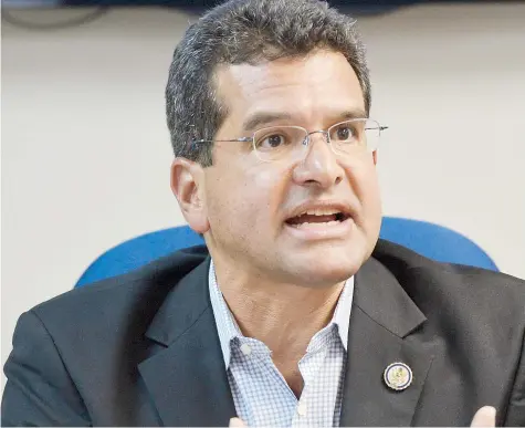  ?? Archivo ?? QUE EL PRESIDENTE del Partido Nuevo Progresist­a, Pedro Pierluisi, tiene “miedo” a medirse a otros aspirantes a la gobernació­n durante una asamblea es lo que opinaron a través de las redes sociales.