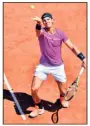  ?? (AFP) ?? Nadal visera la ‘‘decima’’ Porte d’Auteuil.