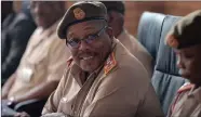  ?? PICTURE: OUPA MOKOENA/ANA ?? COVERING ALL BASES: General Solly Shoke briefs the media on the operations which the SANDF will be embarking on.