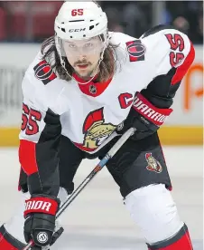  ?? GETTY IMAGES ?? The future of Senators superstar defenceman Erik Karlsson is perhaps the most important issue facing the club this off-season.