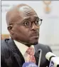  ?? PHOTO: BONGANI SHILUBANE ?? Minister of Finance Malusi Gigaba yesterday articulate­d his vision for the economy.