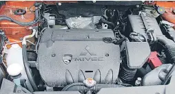  ??  ?? There are two engine options available starting with a 2.0-litre DOHC inline four-cylinder producing 148 hp and 145 lb/ft of torque. Shown is the 2.4-litre DOHC inline four-cylinder as tested with 168 hp and 167 lb/ft of torque.