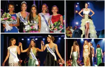  ??  ?? Une soirée de charme, d’élégance et de paillettes. Prochaine étape : l’élection de Miss Normandie le vendredi 13 octobre à Tinchebray dans l’Orne.