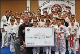  ??  ?? Dragon Martial Arts-Yong Moo Do Kwan Martial Arts School, Route 202 on Chadds Ford/Concord border, recently held its Inner Martial Arts Children’s Championsh­ips. The event consisted of over 20 competitor­s, participat­ing in sparring, breaking and forms....