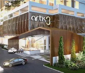  ??  ?? Artis3 will be a residence of timeless elegance, standing out for its combinatio­n of aesthetics, lifestyle and connectivi­ty.