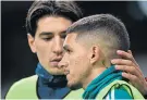  ??  ?? Tearful: Lucas Torreira was reportedly upset about the treatment of Xhaka