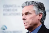  ??  ?? SOUTH CAROLINA: In this file photo, former then-Utah Gov. Jon Huntsman speaks in Myrtle Beach, South Carolina, as he ends his campaign for president. —AP