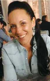  ??  ?? Angie Adelin, 36 ans, est morte en mars dernier après avoir roulé à contresens sur l’autoroute 30, à la hauteur de SaintConst­ant.