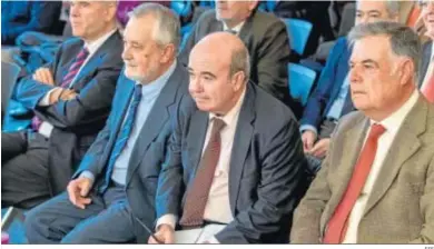  ?? EFE ?? El ex consejero de la Presidenci­a Gaspar Zarrías, en el juico de los ERE.