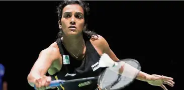  ?? — Reuters ?? Latest casualty: India’s P. V. Sindhu will skip the Uber Cup Finals due to personal reasons.