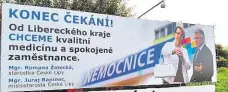  ?? Foto: MAFRA ?? Ukraden Osmimetrov­ý billboard si někdo odnesl.