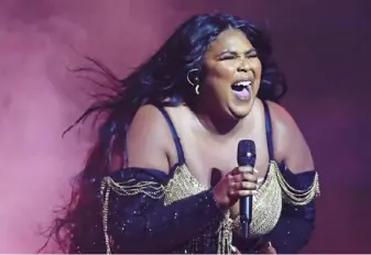  ?? Don Arnold/Getty Images ?? Lizzo’s third album, “Special,” is scheduled to come out on July 15.