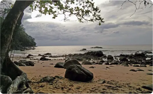  ??  ?? Camping Spot in Khao Lak National Park