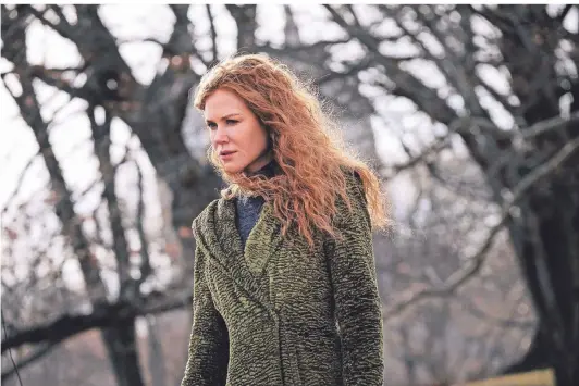  ?? FOTO: © 2020 HOME ?? Nicole Kidman spielt die Therapeuti­n Grace Fraser, deren Mann unter Mordverdac­ht gerät.