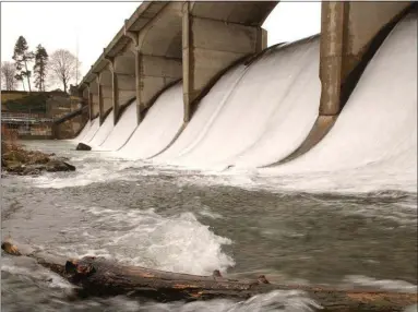  ?? MEDIANEWS GROUP FILE PHOTO ?? The Ontelaunee Dam needs more than $12million in repairs, according to a 2016study.