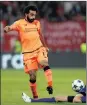  ??  ?? MOHAMED SALAH: ‘Keep looking forward’