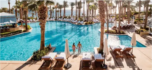  ??  ?? The resort will offer a large collection of luxury suites including multi-bedroom residence-style accommodat­ions with private pools, and five new restaurant­s.