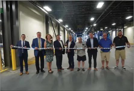  ?? PROVIDED PHOTO ?? A ribbon cutting was held for the new Albany garage.