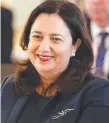  ??  ?? Annastacia Palaszczuk.