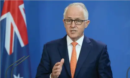  ?? Photograph: Anadolu Agency/Getty Images ?? Malcolm Turnbull has downplayed claims the Trump administra­tion’s redirectio­n of Harry Harris to South Korea means Australia is being treated like a second-class ally.