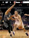  ??  ?? Phoenix Suns forward Ryan Anderson had kind words for Breakers guard Corey Webster. ‘‘He’s a great player, great shooter,’’ Anderson said.