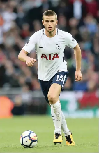  ??  ?? LEADERSHIP SKILLS: Tottenham’s Eric Dier captained England in midweek.