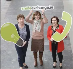  ??  ?? Margaret Murphy, resource efficiency officer, Southern Region Waste Management Office; Anne Murphy, circular economy executive, IBEC; and Katherine Corkery, project co-ordinator, SMILE Resource Exchange.