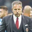  ??  ?? La rabbia di Sinisa Mihajlovic, 46 anni