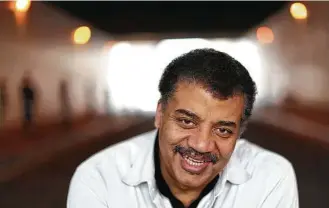  ?? Scott Strazzante / San Francisco Chronicle ?? Neil deGrasse Tyson says people want definitive answers, even if they’re unmoored to reality.