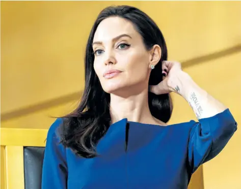  ?? FABRICE COFFRINI/ GETTY IMAGES ?? About a third of the films in the lineup at TIFF are directed by women. Among them is Angelina Jolie’s First They Killed My Father.