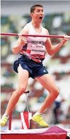  ?? GETTY IMAGES ?? ECSTATIC: Jonathan Broom-Edwards in the high jump final