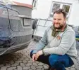  ?? Foto: dpa ?? Manfred Kick stoppte auf der Autobahn einen führerlose­n Wagen.