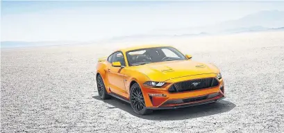  ??  ?? After seven years, the Ford Mustang has the highest value retention in the market, at 64 per cent.