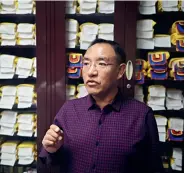  ??  ?? Yangga, professor of Tibetan Medicine University, has been part of the team applying to add Tibetan herbal bathing to the UNESCO Intangible Cultural Heritage List.