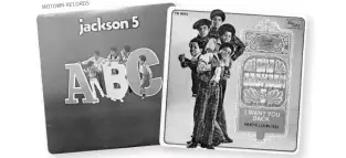  ?? MOTOWN RECORDS ?? Sus éxitos “ABC” y “I want you back” forman parte de las 500 canciones del Salón de la Fama del Rock Rock and Roll, por haber ayudado a dar forma a dicho estilo