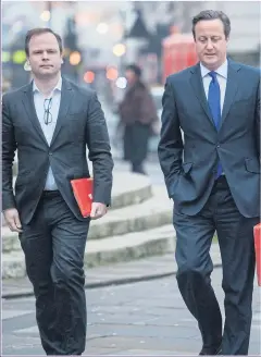 ?? Picture: REX ?? LOSERS: Spin doctor Craig Oliver with the former PM