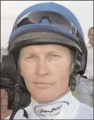  ??  ?? PIERE STRYDOM rides Wellspring at the Vaal tomorrow.
