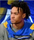  ??  ?? Partnered with Xavier Johnson, Trey McGowens, above, will give Pitt a formidable backcourt.