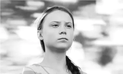  ??  ?? Greta Thunberg in New York in September 2019. Photograph: Stephen Lovekin/Rex/Shuttersto­ck