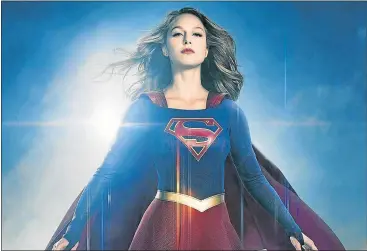  ??  ?? INTO THE BLUE YONDER: Supergirl and Imra have different ideas on how to stop the third Worldkille­r, Pestilence. This acclaimed drama follows the adventures of Superman’s heroic cousin. Watch ‘Supergirl’on M-Net at 4.45pm