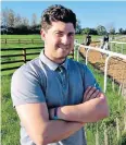  ??  ?? Winning focus: Olly Murphy says if you like losing you should not be training horses