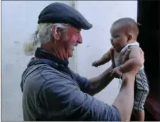  ??  ?? Dingle man Eddy Dieckmann meets a young friend during his recent trip to Guatemala with Hope.