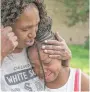  ?? | ALEX WROBLEWSKI / SUN-TIMES PHOTOS ?? TOP: The room where Shamiya and her friends were preparing to make s’mores. ABOVE: Ericka Baker, 36, holds her daughter Nashaunti Baker, 11, who was a friend of Shamiya Adams.