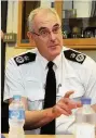  ??  ?? Consent Chief Constable Phil Gormley