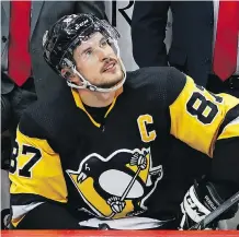  ?? GENE J. PUSKAR/THE ASSOCIATED PRESS ?? With 31 points in his last 19 games, Pittsburgh Penguins captain Sidney Crosby is dispelling any notions that, at 30 years old, the Stanley Cup champion is slowing down.