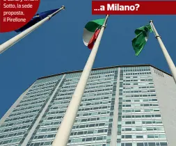  ??  ?? Da Londra... ...a Milano?