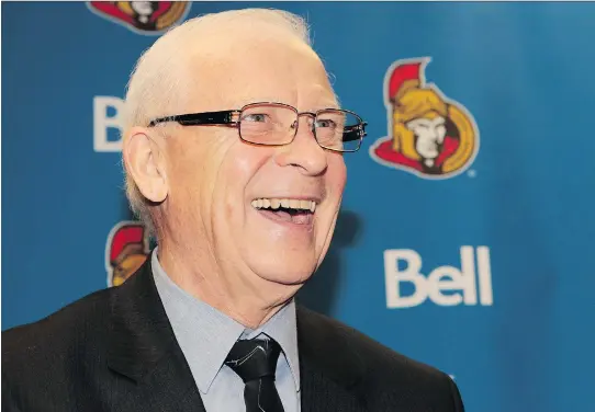  ?? TONY CALDWELL ?? Bryan Murray, who died on Saturday at age 74, possessed the type of personalit­y that made it fun to come to the rink every day.