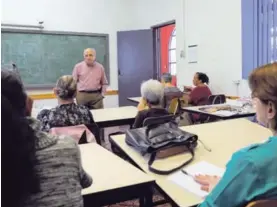  ?? MAYELA LÓPEZ ?? La clase de acondicion­amiento mental de la Universida­d de Costa Rica (UCR) se imparte todos los jueves en la mañana.