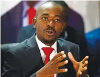  ?? ?? Nelson Chamisa